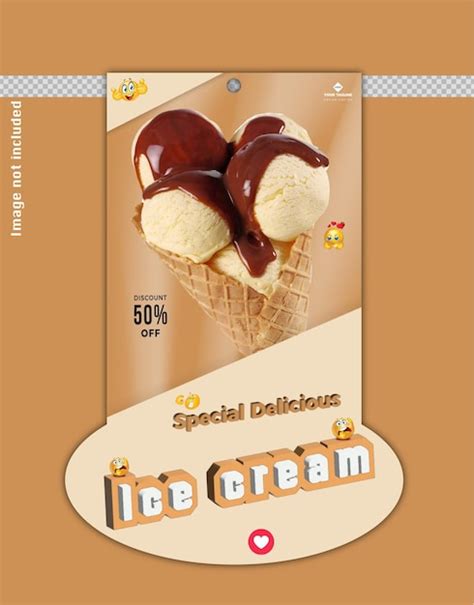 Premium Vector Special Delicious Ice Cream Social Media Banner Post