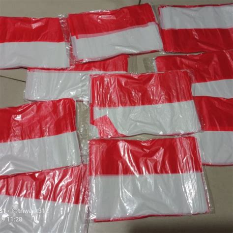 Jual Bendera Plastik Merah Putih Pak Isi Pcs Bendera Umbul