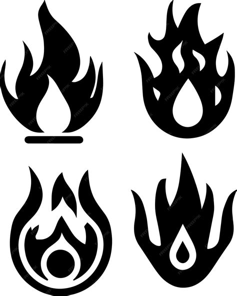 Premium Vector Fire Icon Vector Illustration 2