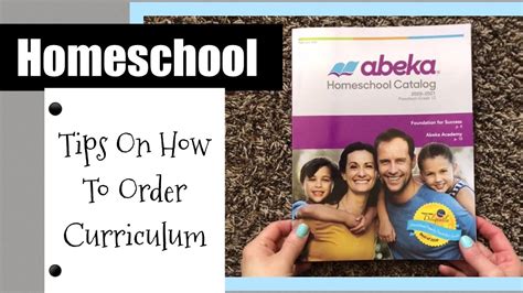 Homeschool How To Order From Abeka Curriculum Youtube