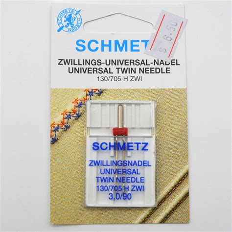 Schmetz Machine Needles Twin Needle Universal Darn Cheap Fabrics