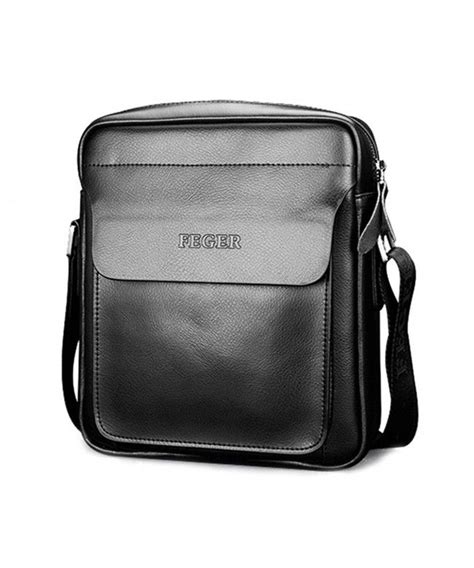 Mens Leather Shoulder Bags Travel Bag Messenger Bag Cross Body Bag For Office Business S