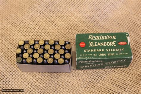 Remington Kleanbore Standard Velocity 22 Long Rifle For Sale