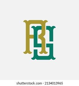 Monogram Logo Initial Letters R S Stock Vector Royalty Free