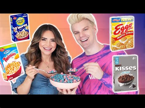 Trying MORE Weird Cereal Flavors! - Part 3 - Videos For Kids