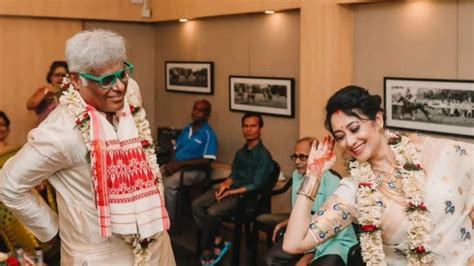 Ashish Vidyarthi Rupali Barua Dance Joyfully Together In New Wedding