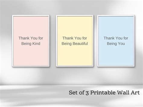 pastel quote prints set     wall art digital