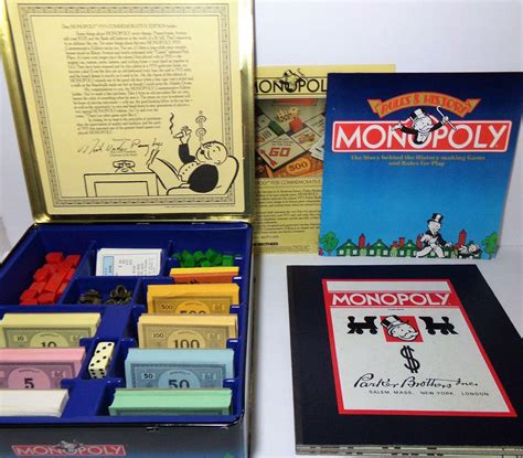 MONOPOLY 1935 COMMEMORATIVE GAME IN TIN BOX | #3900813894