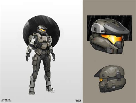 Halo Infinite Armor Concept Art Halo