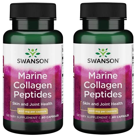 Swanson Type I Hydrolyzed Marine Collagen Peptides Mg Caps