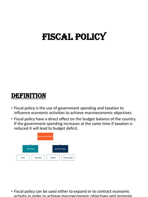 Fiscal Policy | PDF | Fiscal Policy | Taxes