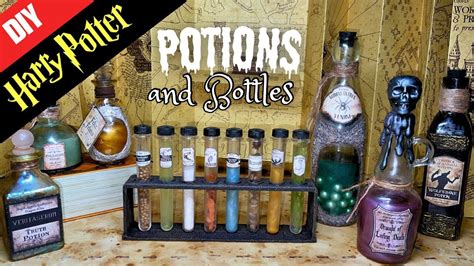 ⚡️harry Potter Diy Potion Bottles Diy Halloween Youtube