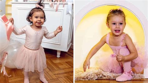 Barby Franco compartió la primera clase de mini ballet de Sarah