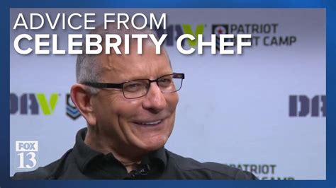 Celebrity Chef Robert Irvine Gives Business Expertise To Utah Vets