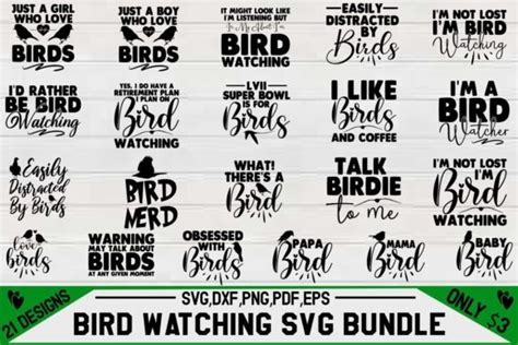 Bird Svg Bundle Bundle · Creative Fabrica