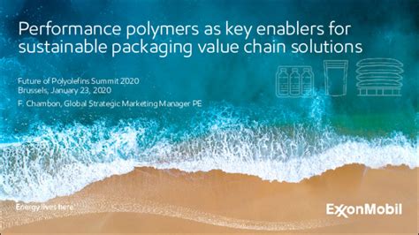 Presentation Performance Polymers As Key Enablers For Sustainable