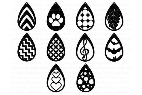 Printable Earring Shapes Printable Word Searches