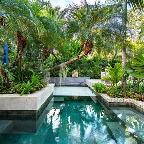 Tropical Florida Backyard | HGTV in 2024 | Backyard pool, Tropical ...