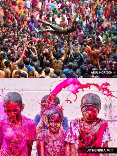 How India celebrated Holi | The Indian Express