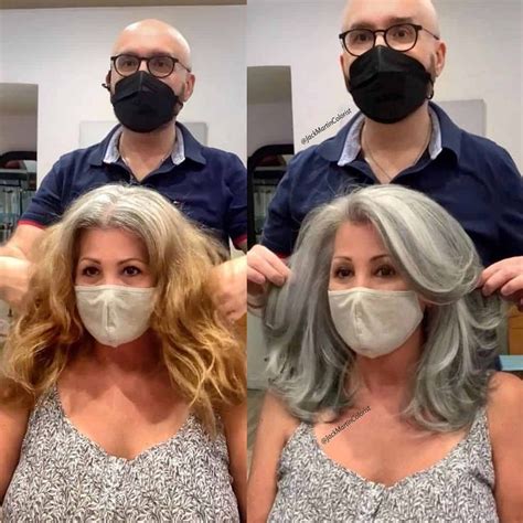 Jack Martin Colorist Showcases How Beautiful Natural Gray Hair Actually Is In 2021 Natural