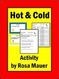 Hot And Cold Temperatures Teaching Resources Teachers Pay Teachers