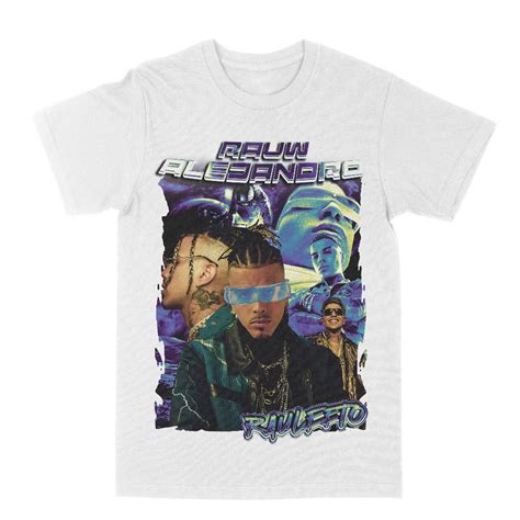 Rauw Alejandro Saturno World Tour Merch T Shirt