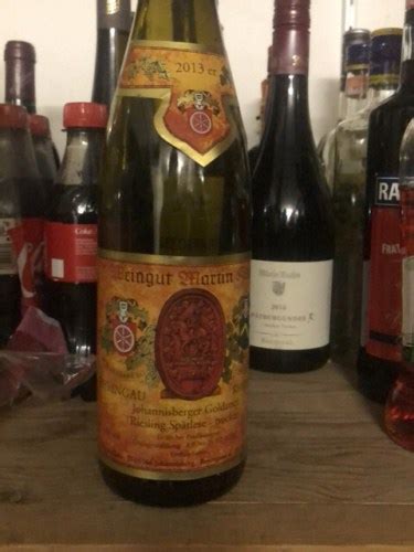 Weingut Martin Klein Johannisberger Goldatzel Riesling Spätlese Trocken