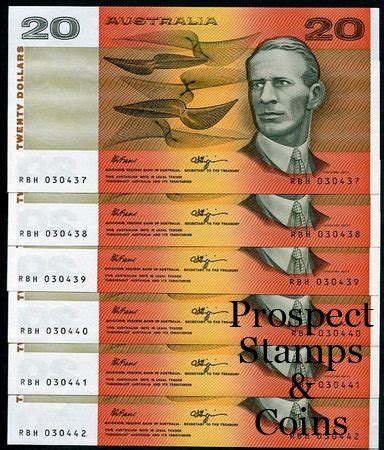 Australian Banknotes Australian Decimal Paper Banknotes