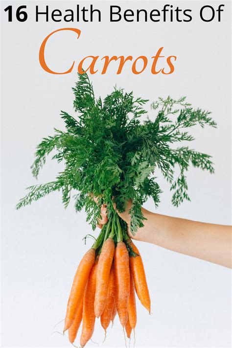 16 Health Benefits Of Carrots Health Benefits Of Carrots Carrots