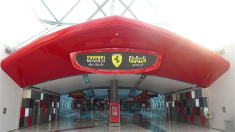 Formula Rossa (World’s Fastest Roller Coaster) at Ferrari World, Abu ...