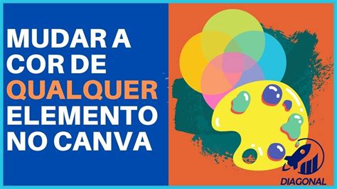 Como Mudar A Cor De Qualquer Elemento No Canva Tutorial Youtube