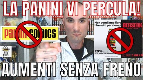 VIDEO SFOGO CRITICO SULLA PANINI PSEUDO SCONTI PREZZI SUI FUMETTI