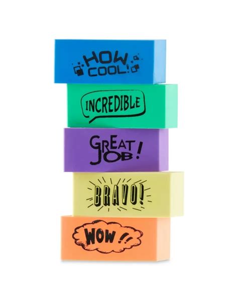 REWARD ERASERS - Container/100pcs - Creative Kids