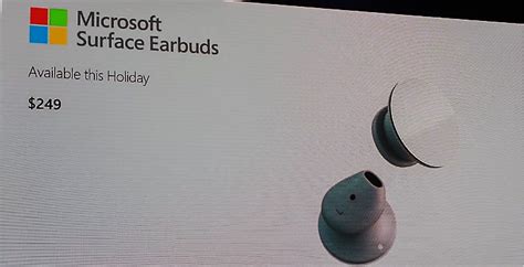 Surface Earbuds Are Microsoft’s First-Ever Truly Wireless Headphones