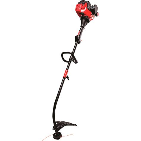 Troy Bilt Cc Cycle Curved Shaft String Trimmer In Cutting