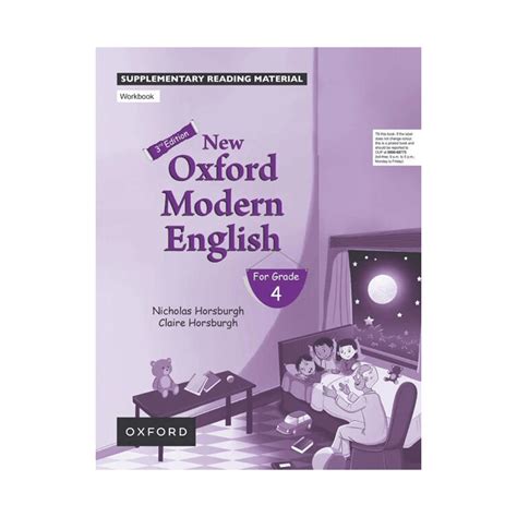 New Oxford Modern English Workbook 4 Third Edition Apna Baazar