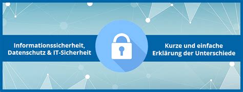 Informationssicherheit It Sicherheit Und Datenschutz