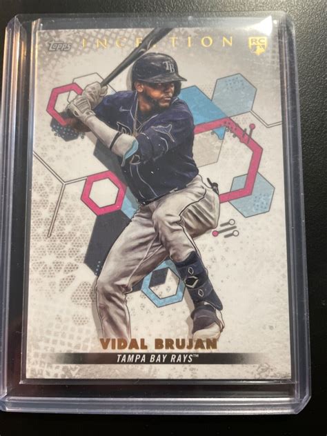 Vidal Brujan RC 2022 Topps Inception Tampa Bay Rays EBay