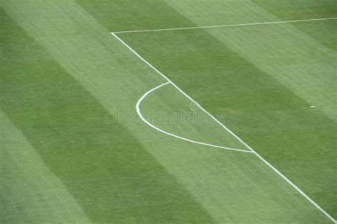 Penalty Area on Soccer Field Stock Photo - Image of penalty, lines ...