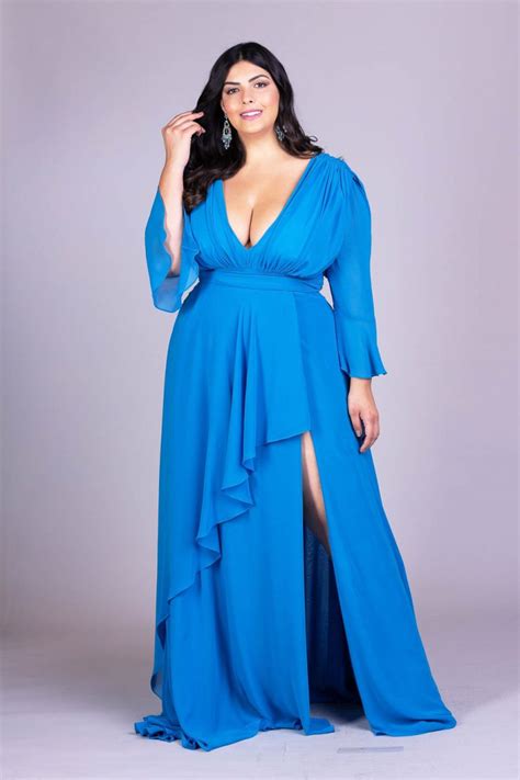 Vestido De Festa Plus Size Longo E Midi Arthur Caliman