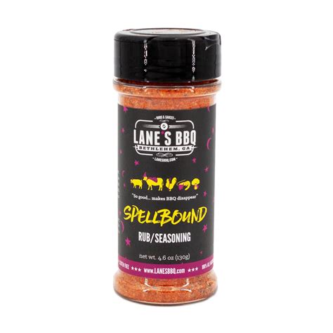 Lanes Bbq Spellbound Rub Pinecraft Barbecue Llc