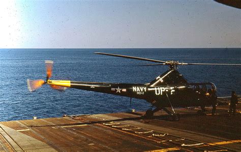 Us Navy Carrier Korean War Sikorsky Rescue Helicopter Flickr