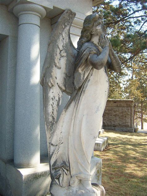 Angel At Holy Sepulchre Cemetery Omaha Ne Celestial Reflections Photography Angel