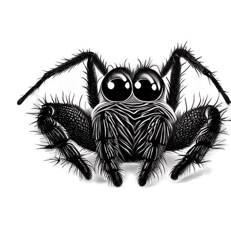 Cartoon Spider With 8 Legs · Creative Fabrica