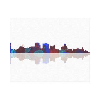 Buffalo Skyline Art & Framed Artwork | Zazzle