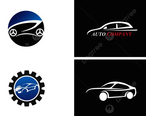 Auto Logos Vector Png Images Auto Car Logo Template Repair Modern