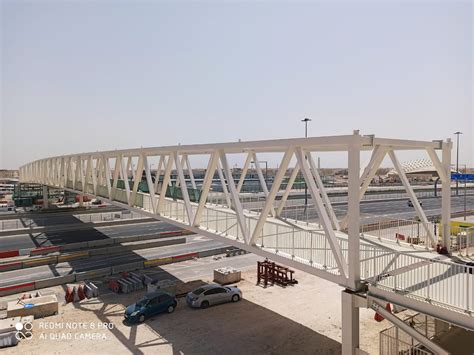 Al Thumama Stadium Pedestrian Bridge & Ramp - Frijns