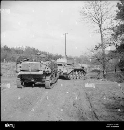 The British Army In North West Europe 1944 45 Stuart Recce Tank And