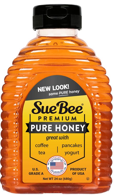 Sue Bee Pure Premium Honey From Usa Beekeepers 24 Ounce 15 Lb