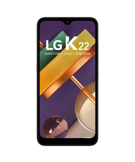 Smartphone Lg K22 Titânium Dual Chip 32Gb 2Gb Ram Câmera Dupla 13MP